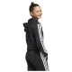 Adidas Παιδική ζακέτα Essentials 3-Stripes Full-Zip Cropped Hoodie